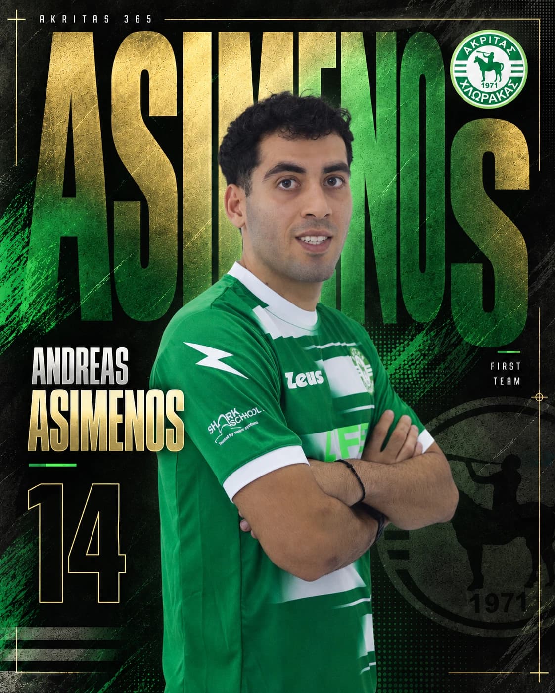 Andreas Asimenos official player card 1