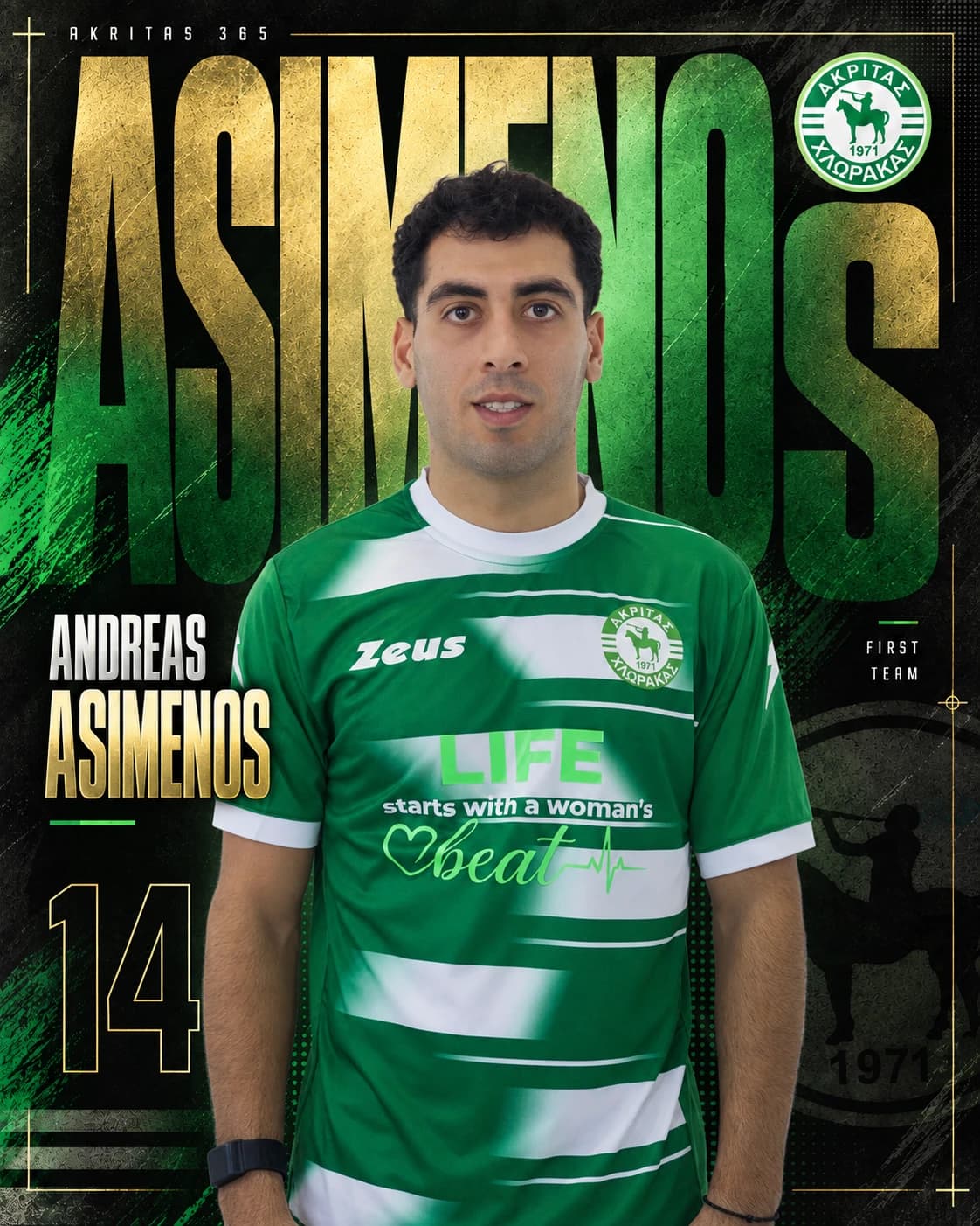 Andreas Asimenos official player card 2