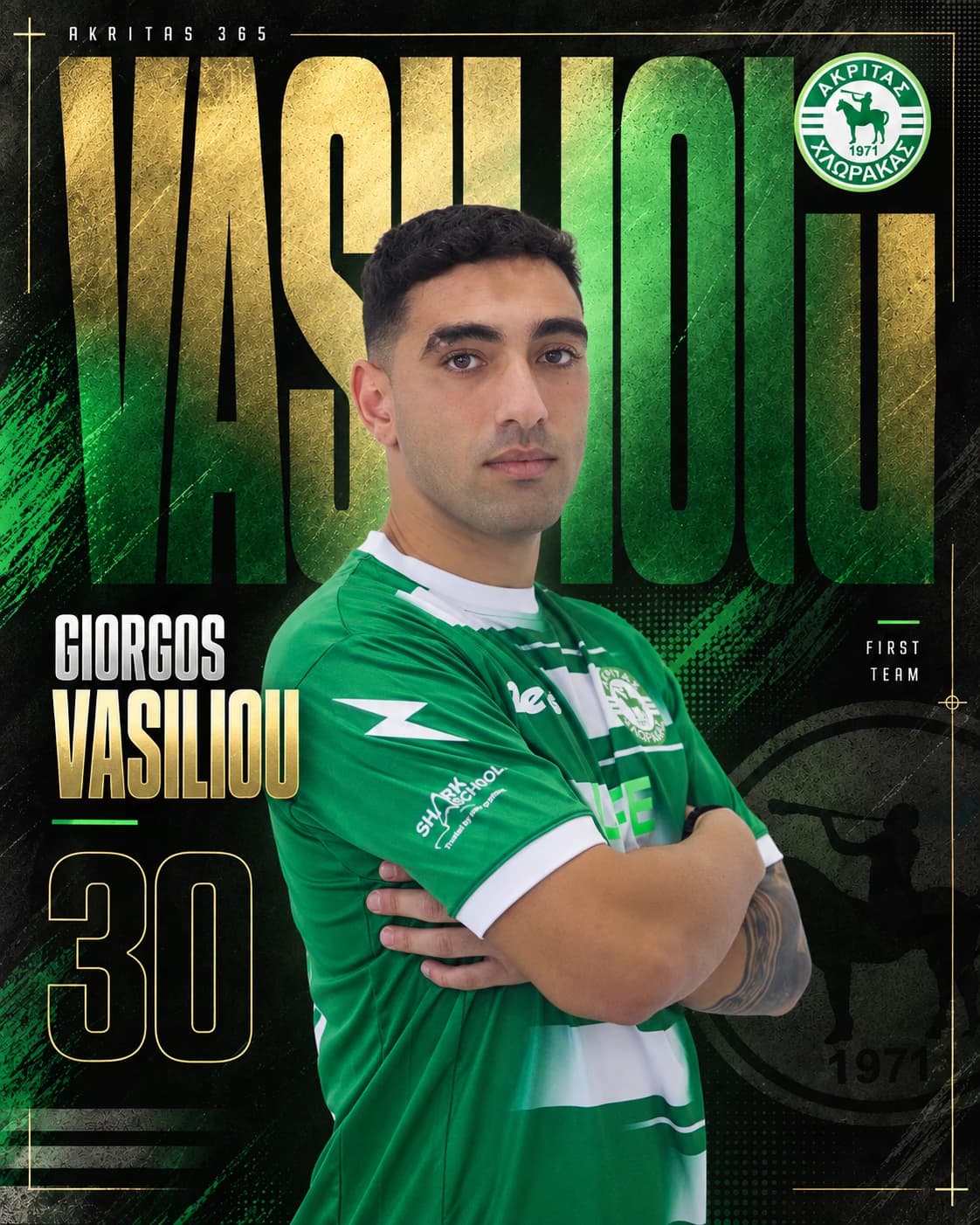 Giorgos Vasiliou official player card 1