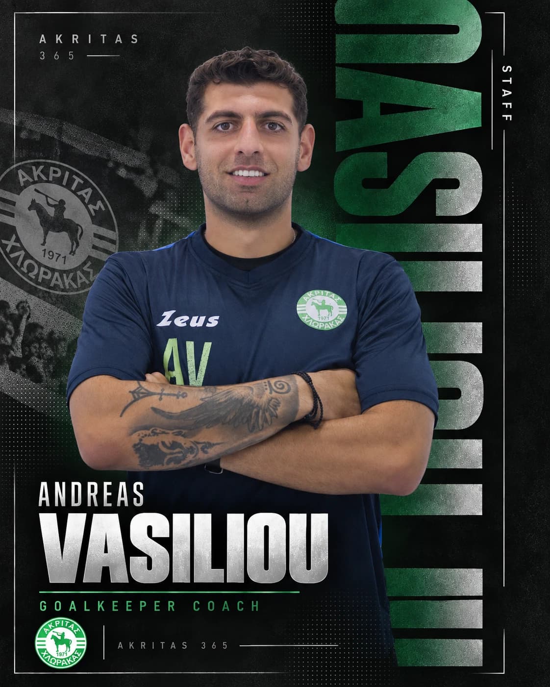 Andreas Vasiliou official staff card 2